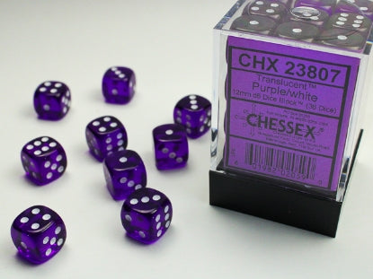 Chessex Translucent 12mm Dice Block