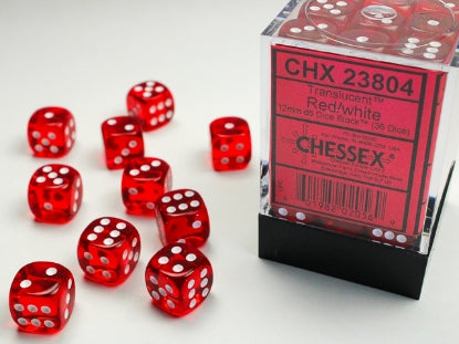 Chessex Translucent 12mm Dice Block