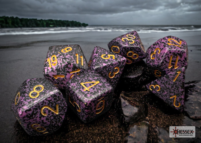 Speckled Polyhedral 7-Die Set