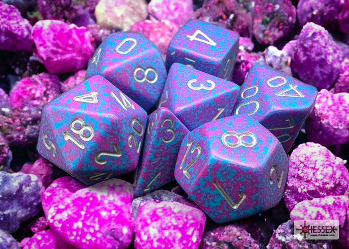 Speckled Polyhedral 7-Die Set