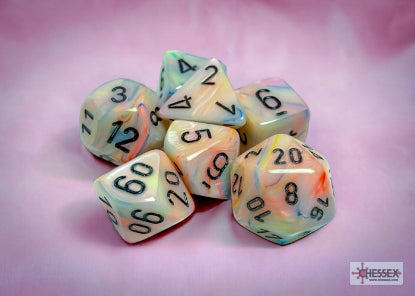 Festive Polyhedral 7-Die Set