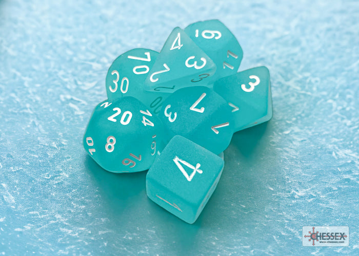 Frosted Polyhedral 7-Die Set