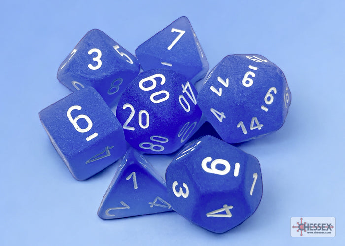 Frosted Polyhedral 7-Die Set