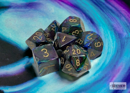 Lustrous Polyhedral 7-Die Set