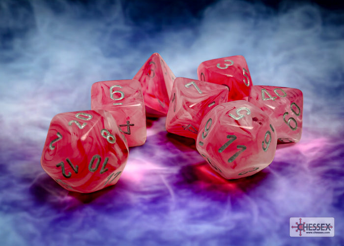 Ghostly Glow Pink/Silver 7-Die Set
