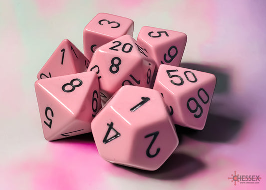 Opaque Polyhedral 7-Die Set
