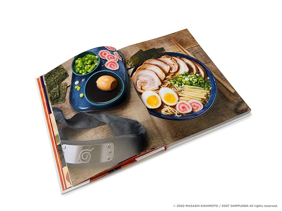 Naruto Shippuden: The Official Cookbook by Sanae