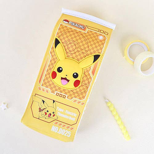 Pokémon Milk Carton Pack -Style Multi Pouch Pencil Case