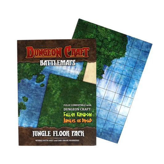 Dungeon Craft Battlemaps Jungle Floor Pack