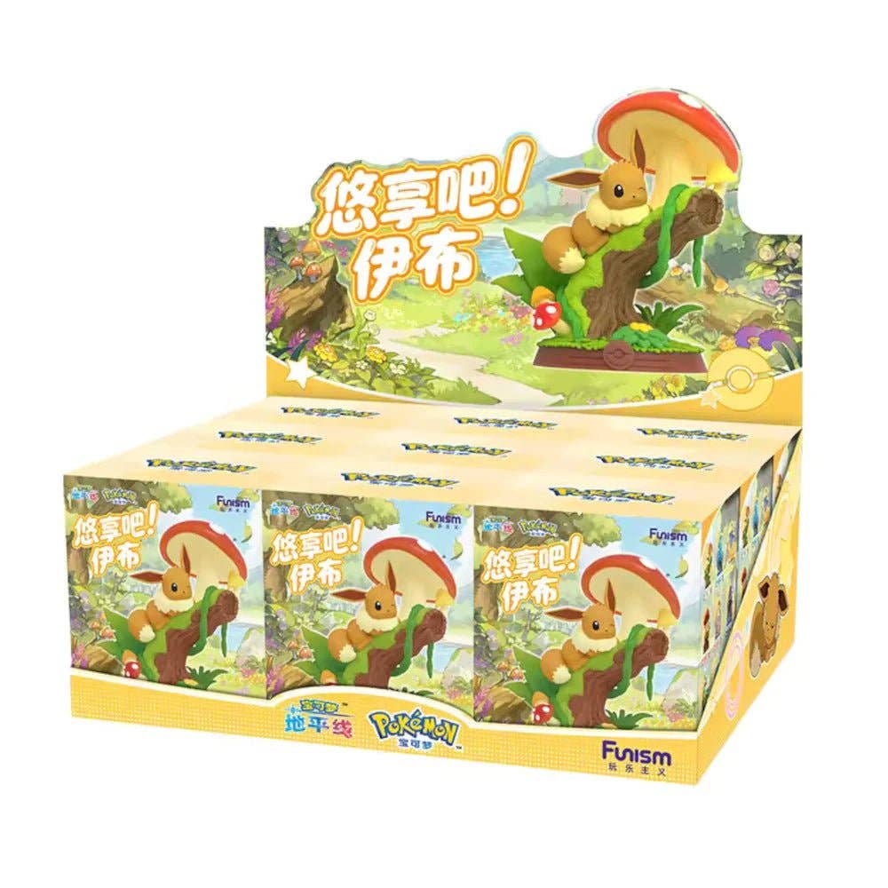 Funism Pokemon Eevee Forest Adventure Series 3 Figure Blind Box
