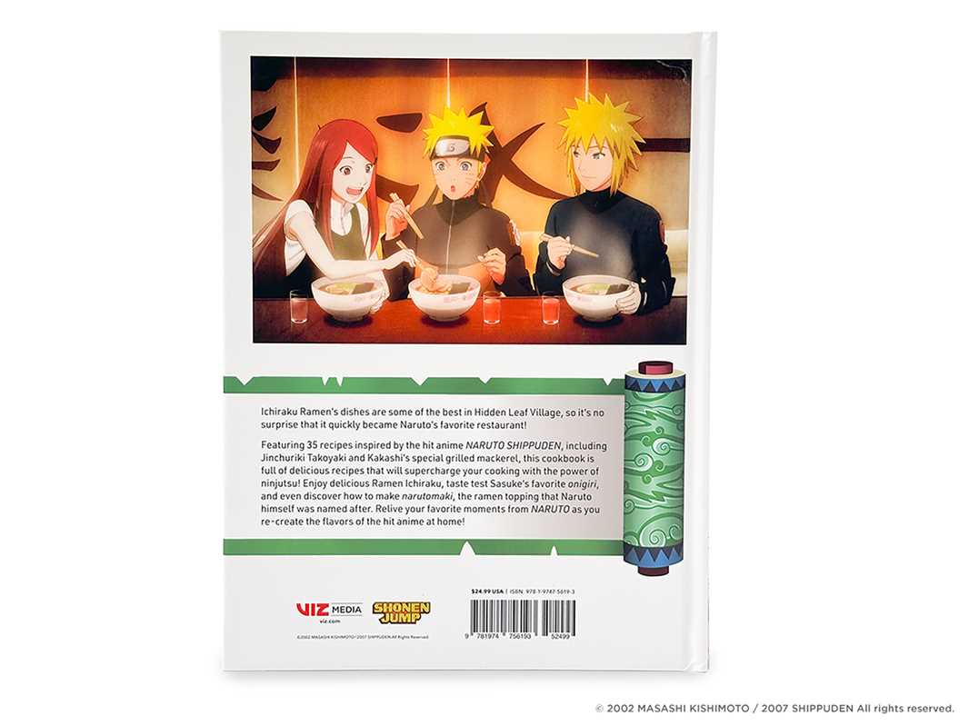 Naruto Shippuden: The Official Cookbook by Sanae
