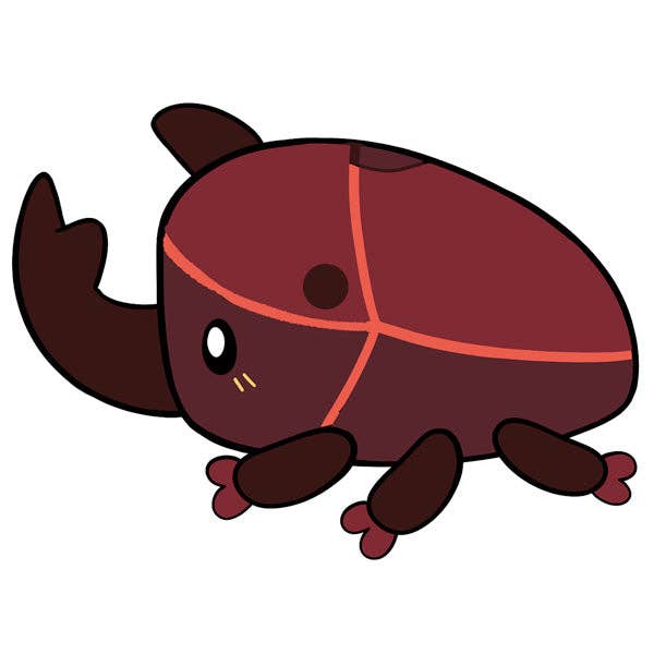 Squishable - Mini Squishable Rhinoceros Beetle Plush