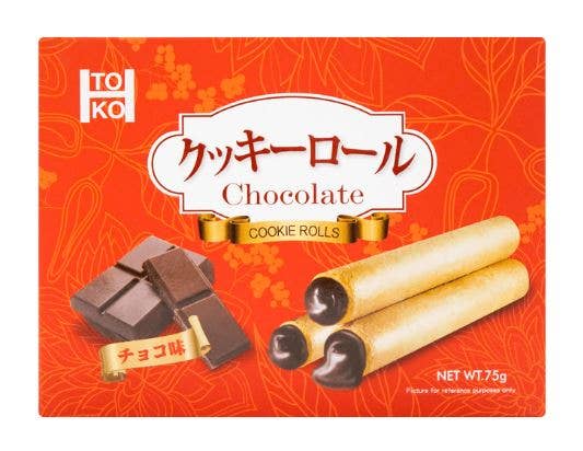 Limited Import - Toko Chocolate Cookie Rolls, 2.64oz, 6ct