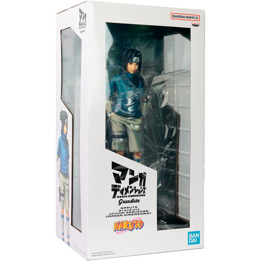 Bandai Banpresto Naruto - Grandista Uchiha Sasuke#2 [Manga Dimensions] Figure