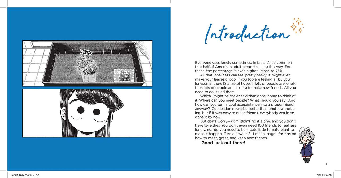 Komi Can't Communicate: Making Friends and Not Scaring People by Tomohito Oda
