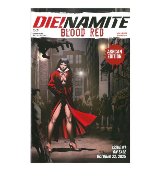 Die!Namite Blood Red #1 Ashcan Promo