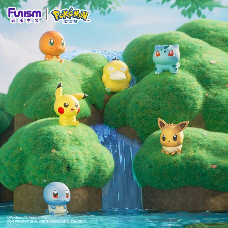 Funism Nintendo Pokemon Palmsize Wonders Little Adventures Series Vol.1 Blind Box Figure