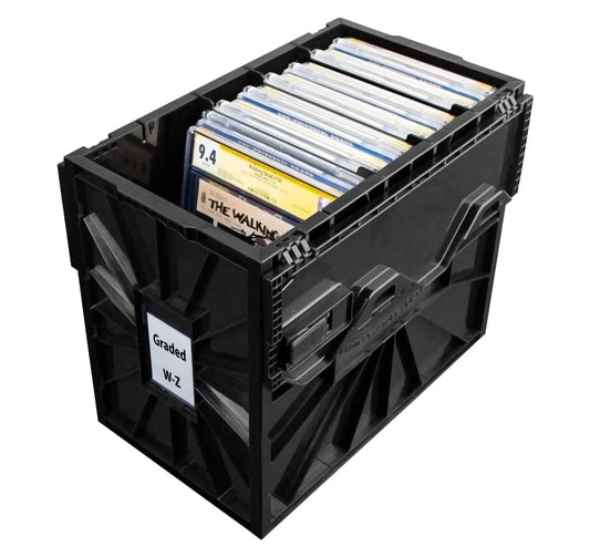 Graded Comic Book Bin - Black