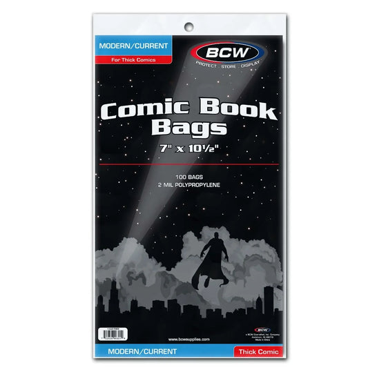 BCW: Current/Modern Comic Bags thick