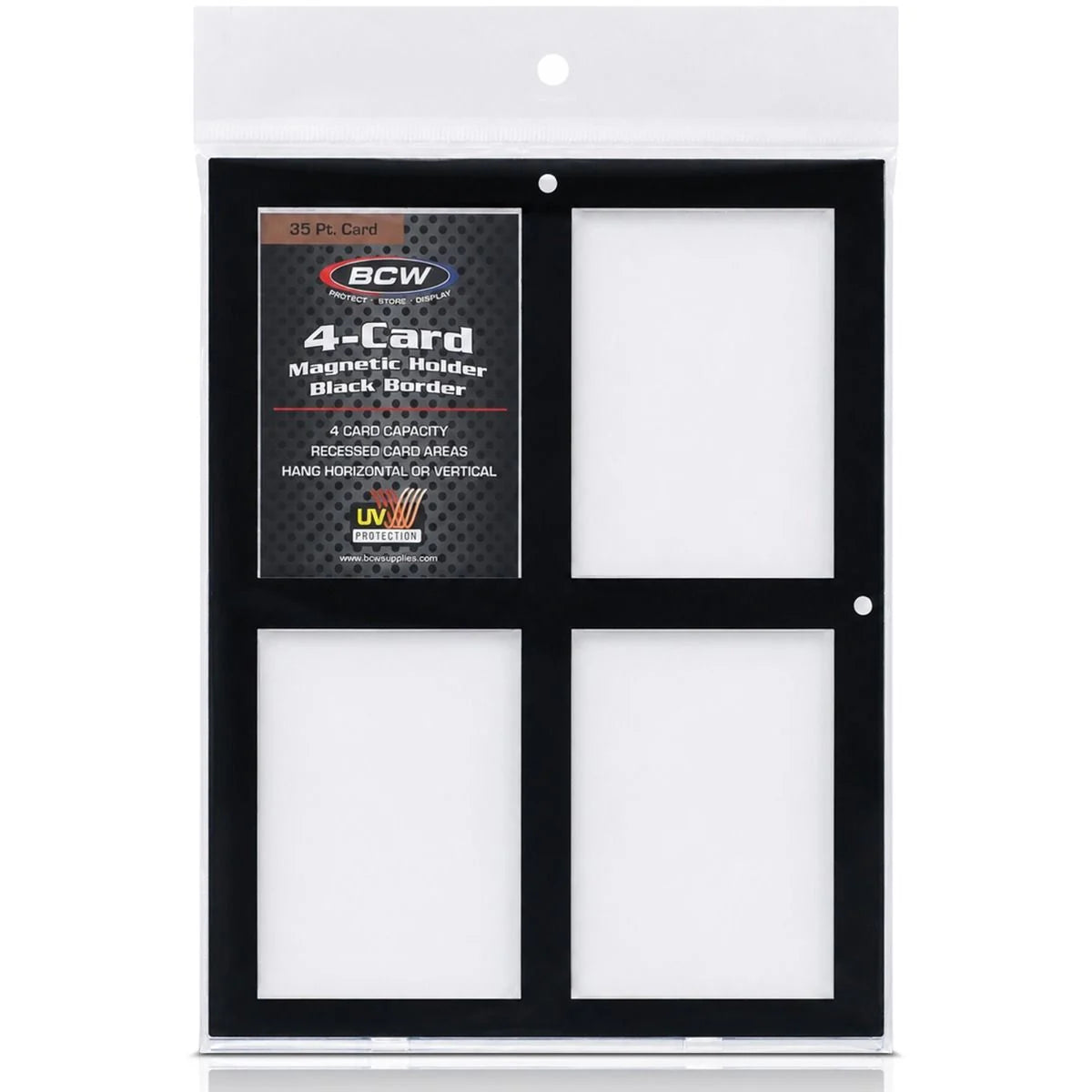 Magnetic 4-Card Holder - 35 PT