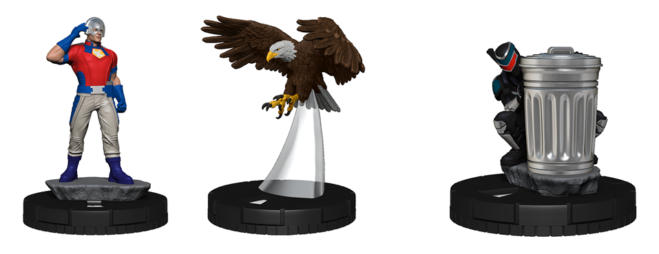 HeroClix Iconix Peacemaker on the Wings of Eagly