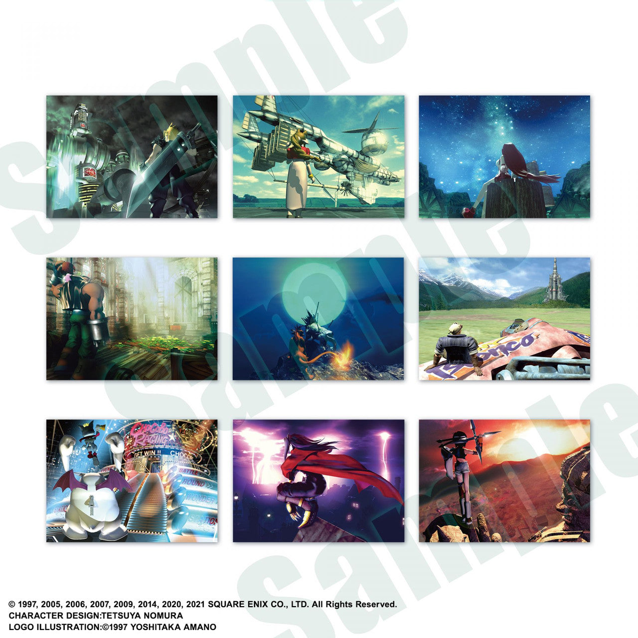 FINAL FANTASY VII ANNIVERSARY ART MUSEUM DIGITAL CARD PLUS (DISPLAY) ENGLISH VER.