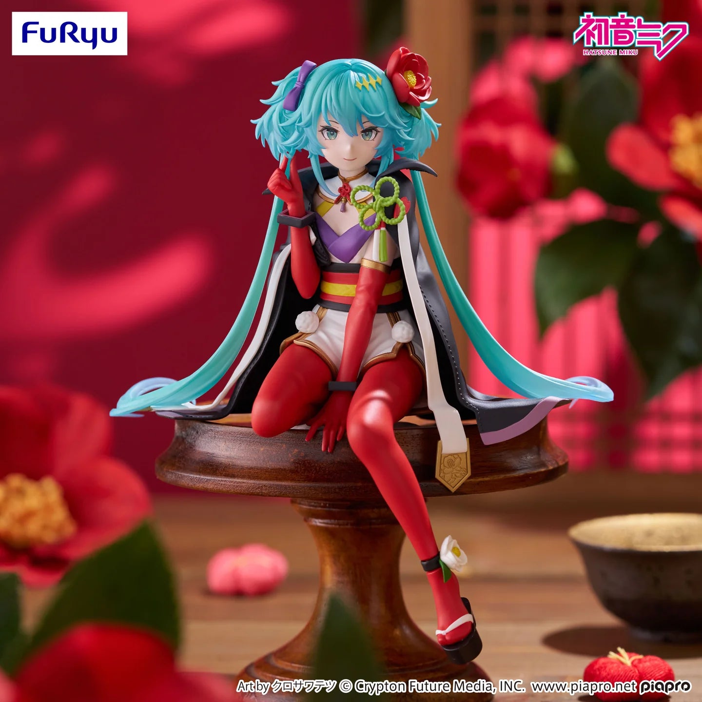 Hatsune Miku - Noodle Stopper Figure -Flower Fairy Camellia-