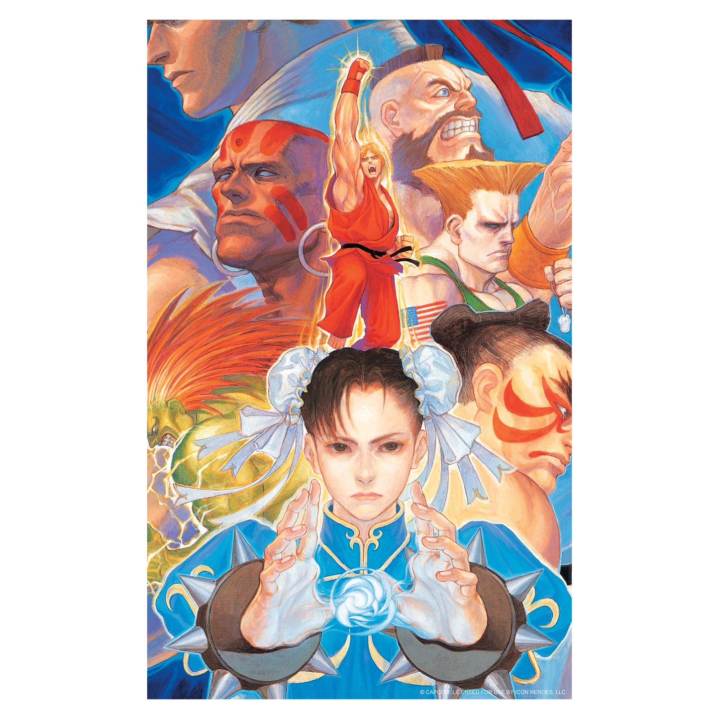 STREET FIGHTER 1000 PC PUZZLE