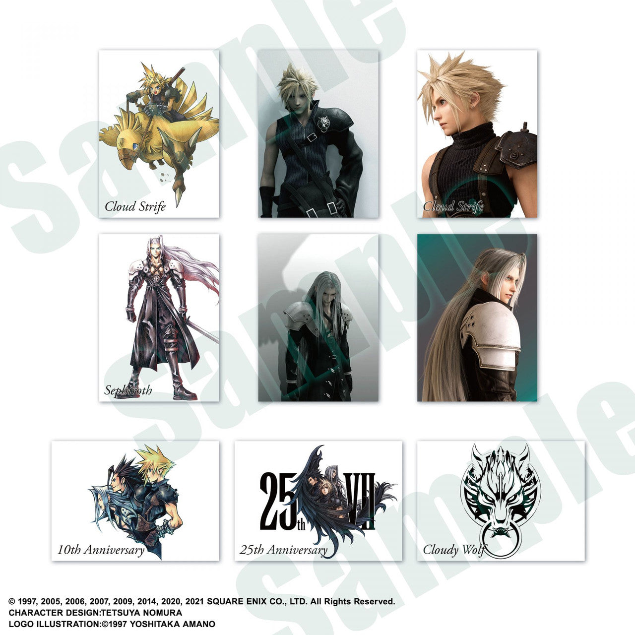 FINAL FANTASY VII ANNIVERSARY ART MUSEUM DIGITAL CARD PLUS (DISPLAY) ENGLISH VER.