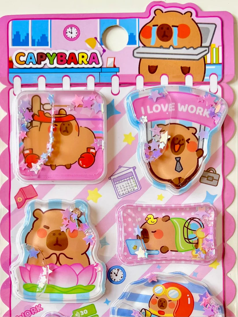 Capybara Water Vol 1 Stickers