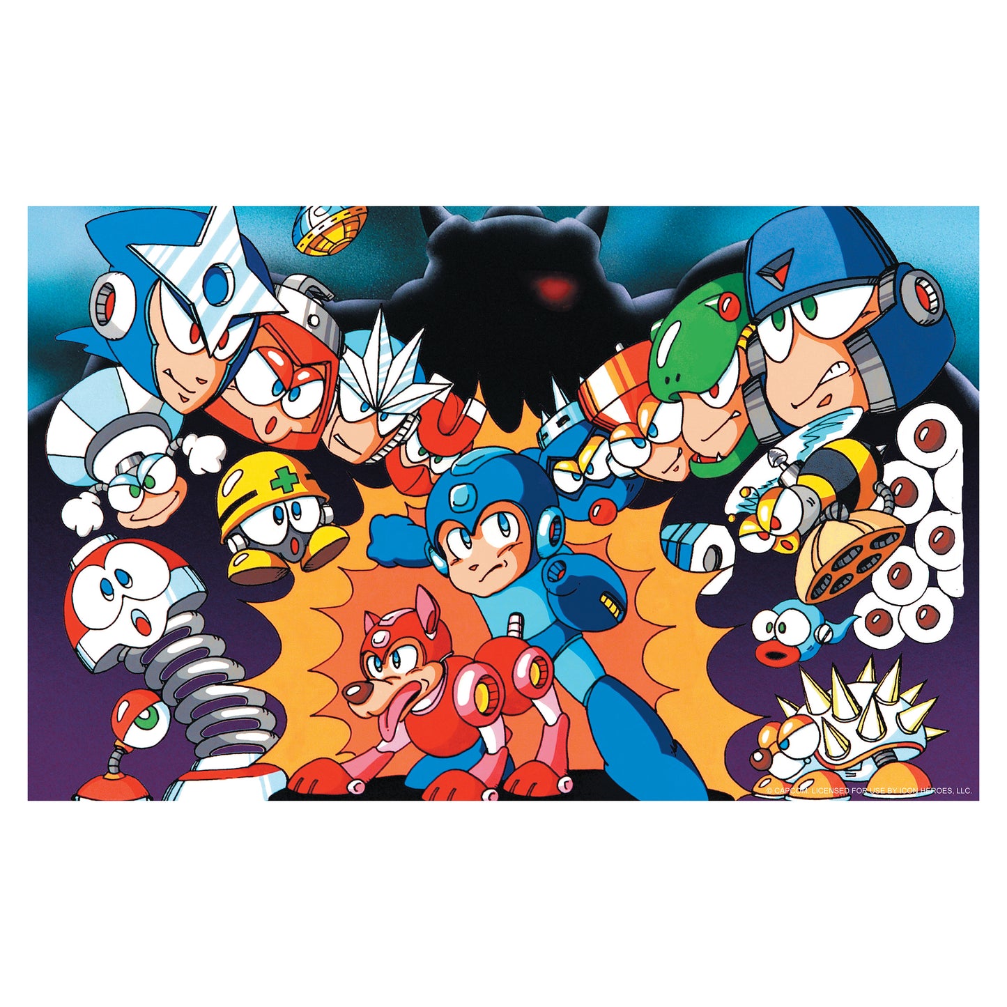 MEGA MAN 1000 PC PUZZLE