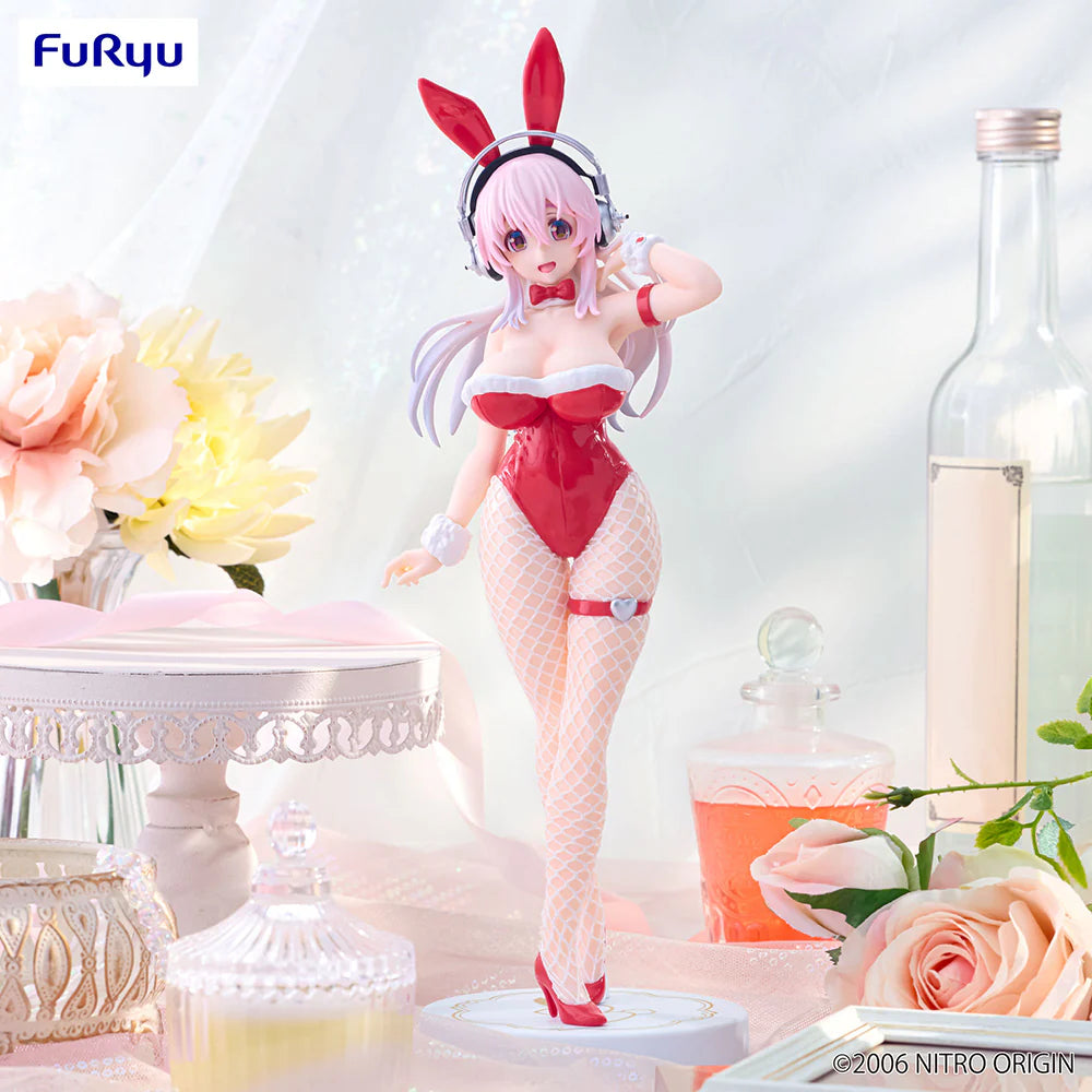 Super Sonico - BiCute Bunnies Figure -Red Color ver. - Figure