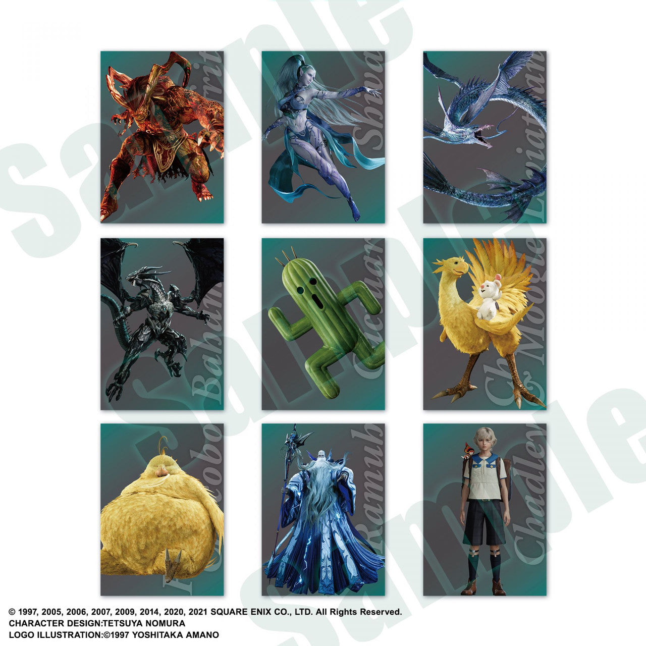 FINAL FANTASY VII ANNIVERSARY ART MUSEUM DIGITAL CARD PLUS (DISPLAY) ENGLISH VER.