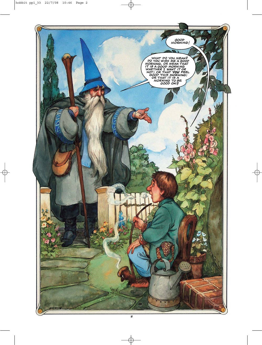 Hobbit: A Graphic Novel, The: J. R. R. Tolkien