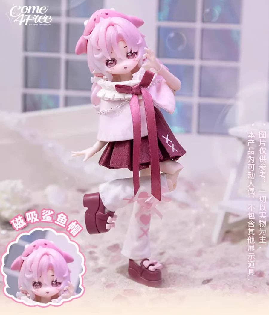 Come4Arts Minty Ocean Gem BJD Doll Blind Box 8 Inch