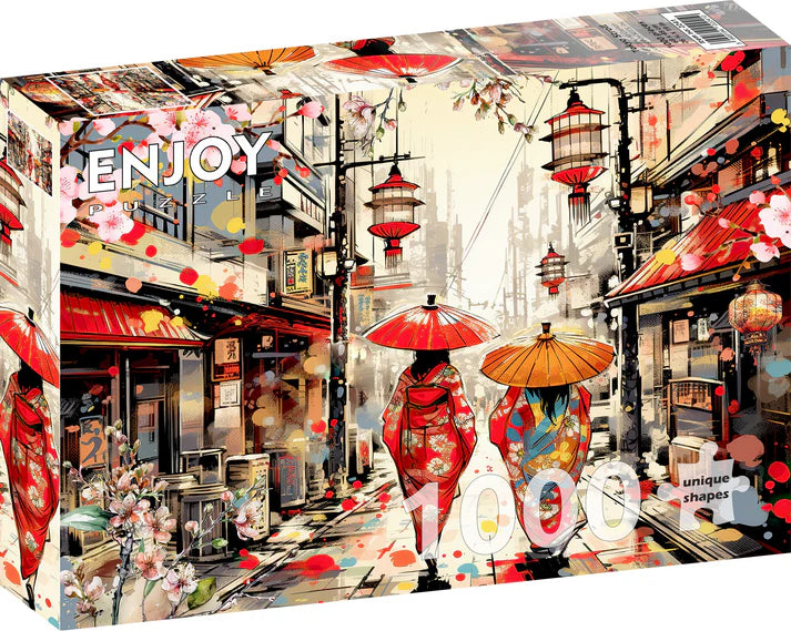 1000 Pieces Jigsaw Puzzle - Tokyo Stroll