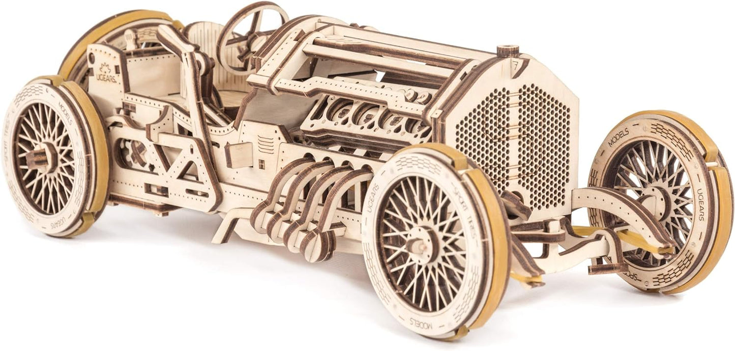 UGEARS Mechanical Models Model U-9 Grand Prix Car