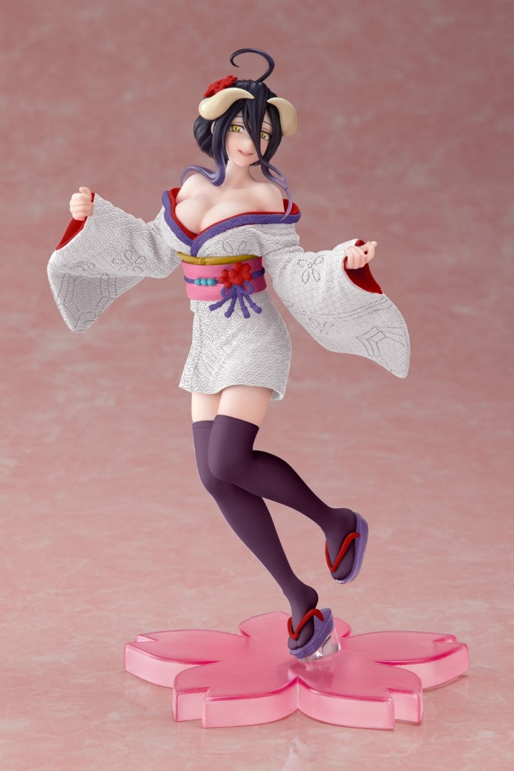 OVERLORD COREFUL ALBEDO SAKURA KIMONO RENEWAL EDITION FIG