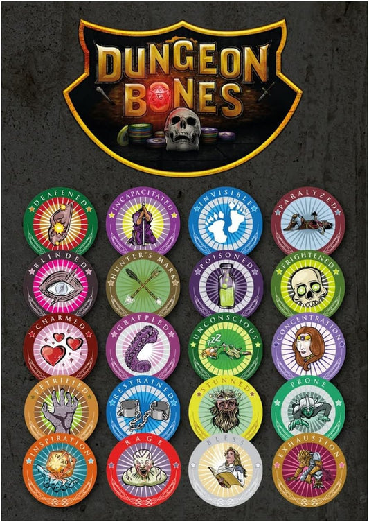 Dungeon Bones: 20x Condition Chips