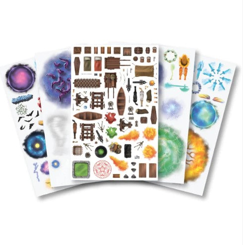 Yarro Studios - Fantasy Reusable Sticker Sheet