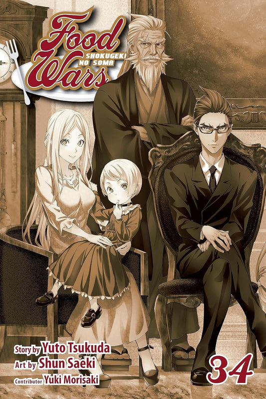 Food Wars!: Shokugeki no Soma, Vol. 34