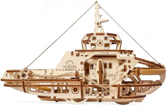 UGEARS Mechanical Models Model Tugboat
