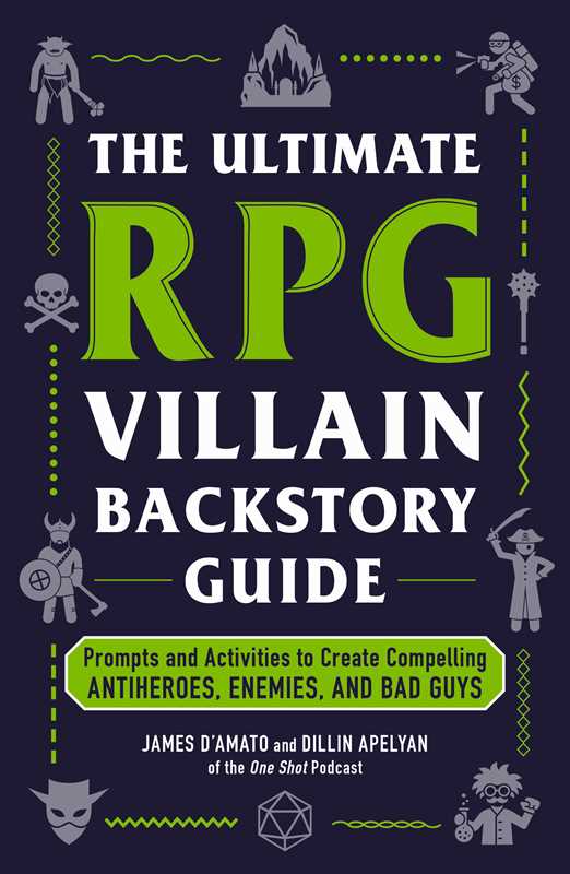 Ultimate RPG Villain Backstory Guide by James D’Amato
