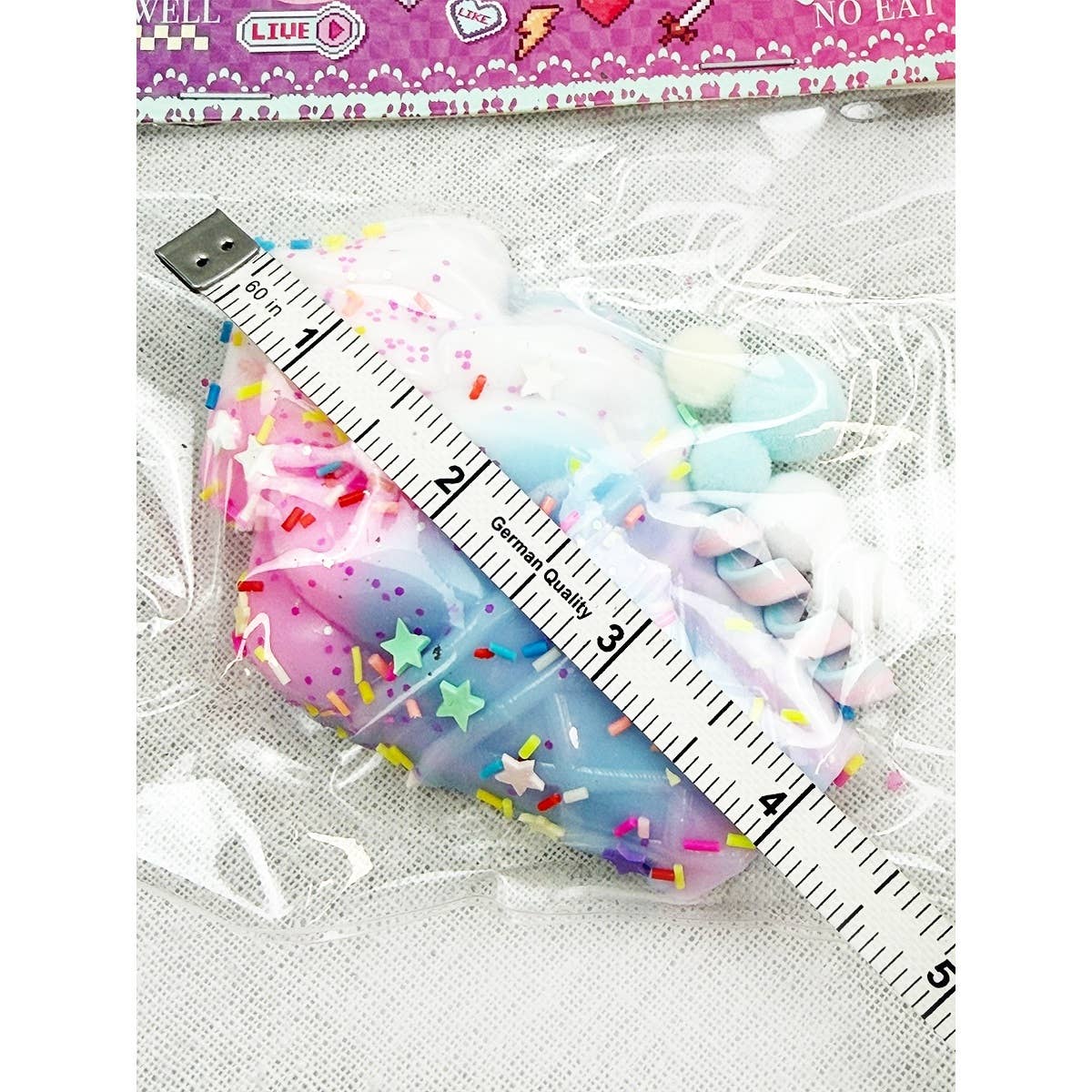 Soft Jelly Like Ice Cream Squishy Toy