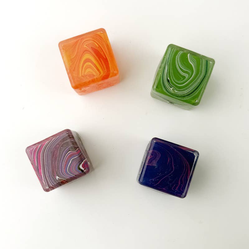 Marble Ice Cube Squishy Slow Rising Stress Toy