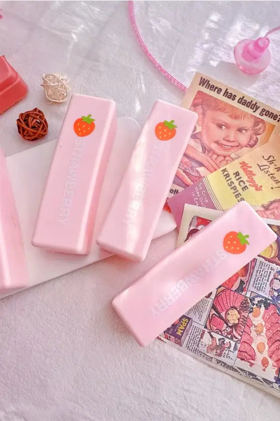 Strawberry Butter Stick Squishy Slow Rising Stress Toy