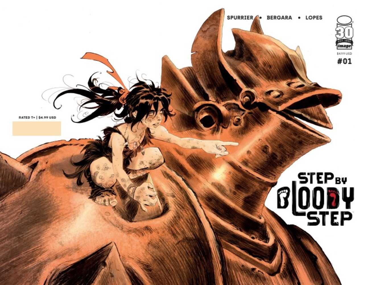 Step By Bloody Step #1 (Of 4) Cover D 10 Copy Variant Edition Bergara