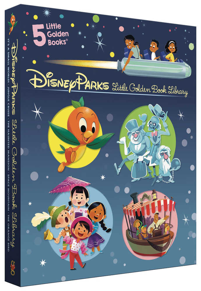 Disney Parks Little Golden Book Library Hardcover