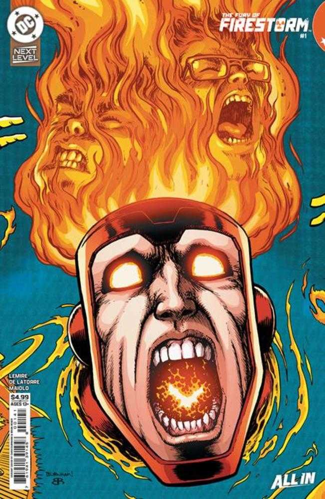 Fury Of Firestorm #1 (Of 6) Cover C Chris Burnham Card Stock Variant pull