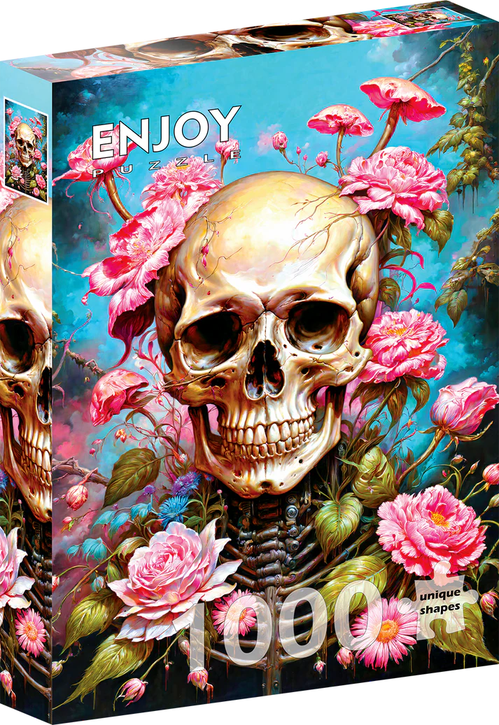 1000 Pieces Jigsaw Puzzle - Garden Skeleton